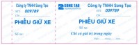 Vé giữ xe